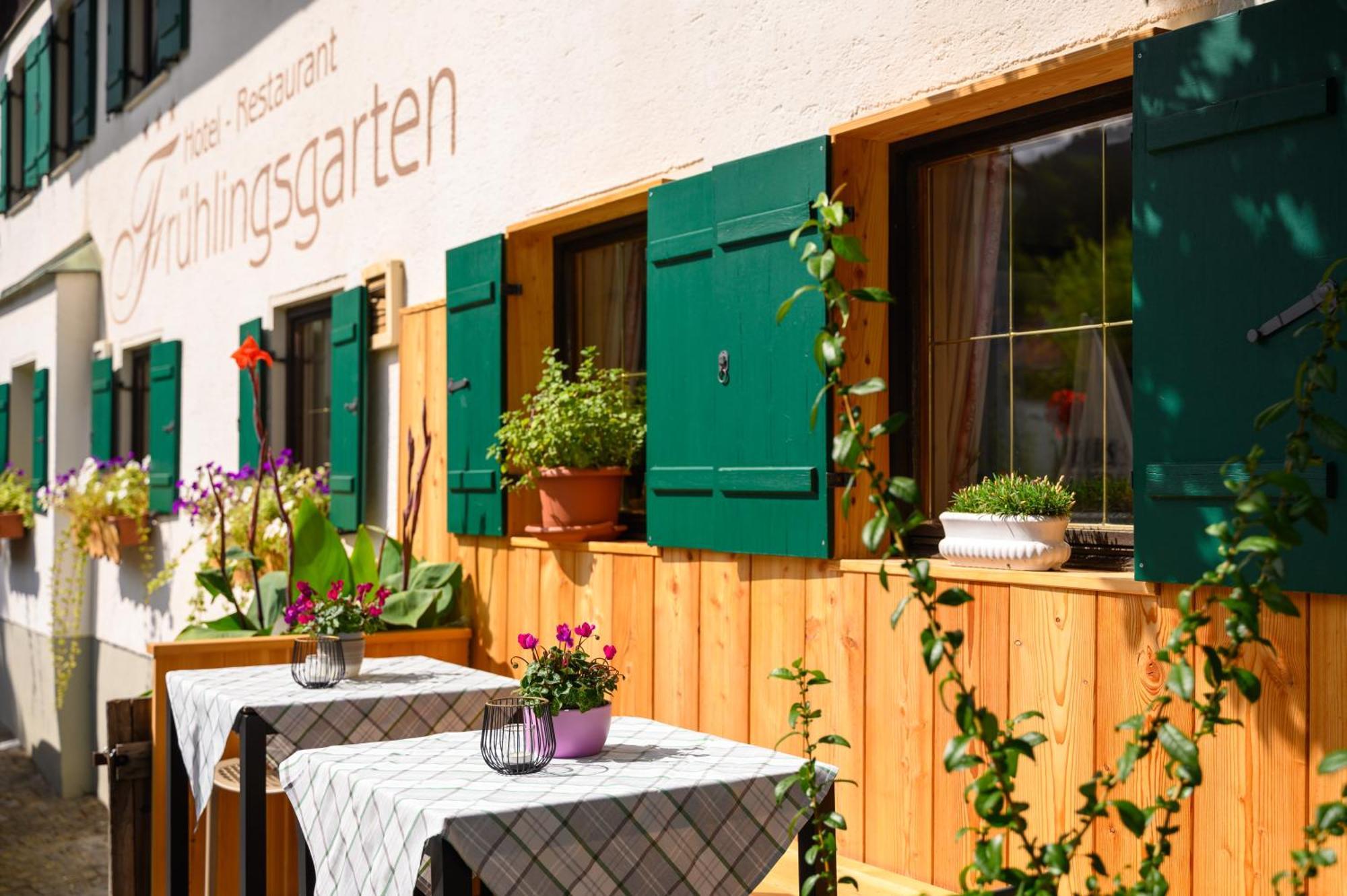 Hotel Restaurant Fruehlingsgarten Füssen Eksteriør bilde