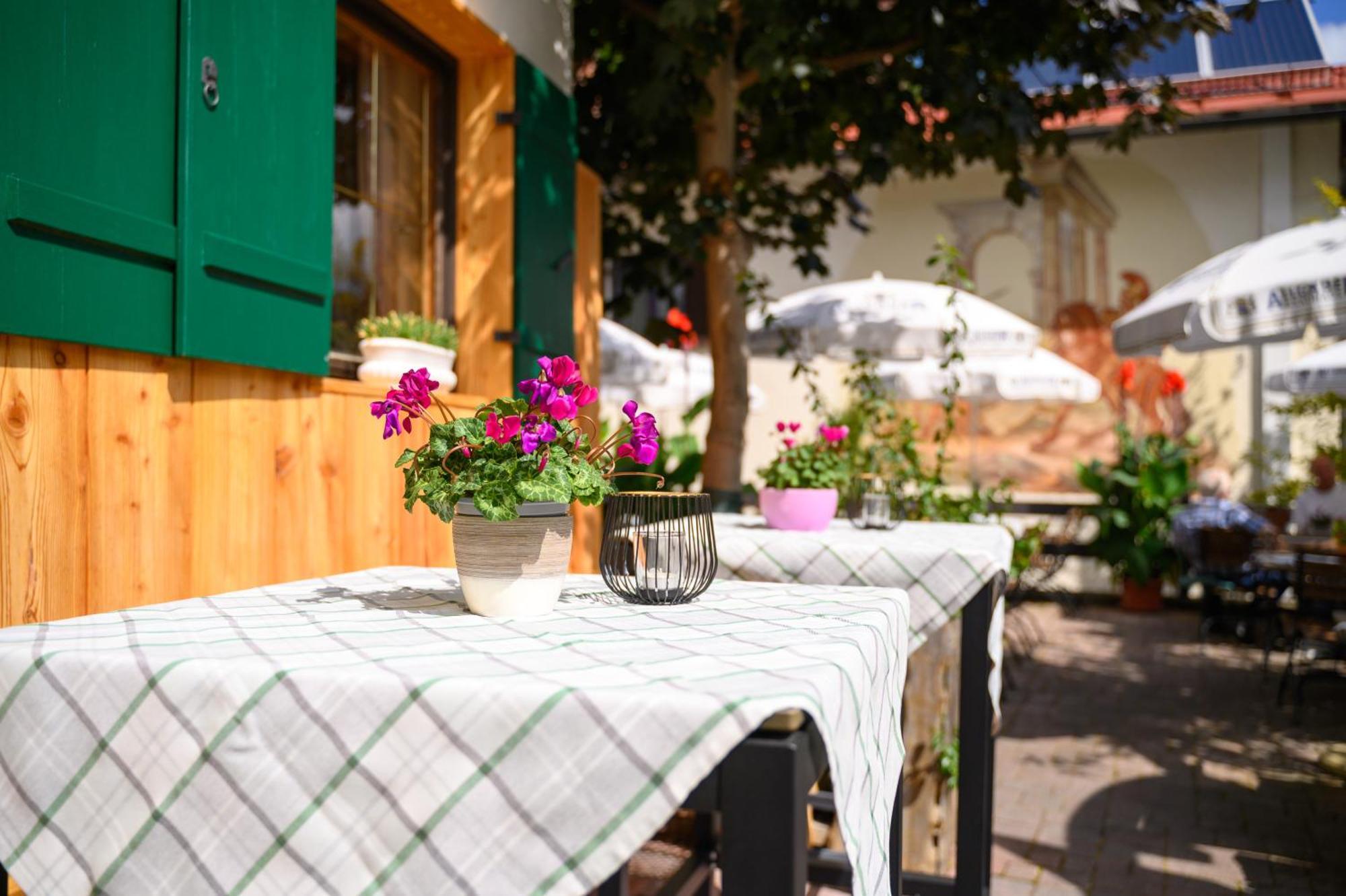 Hotel Restaurant Fruehlingsgarten Füssen Eksteriør bilde