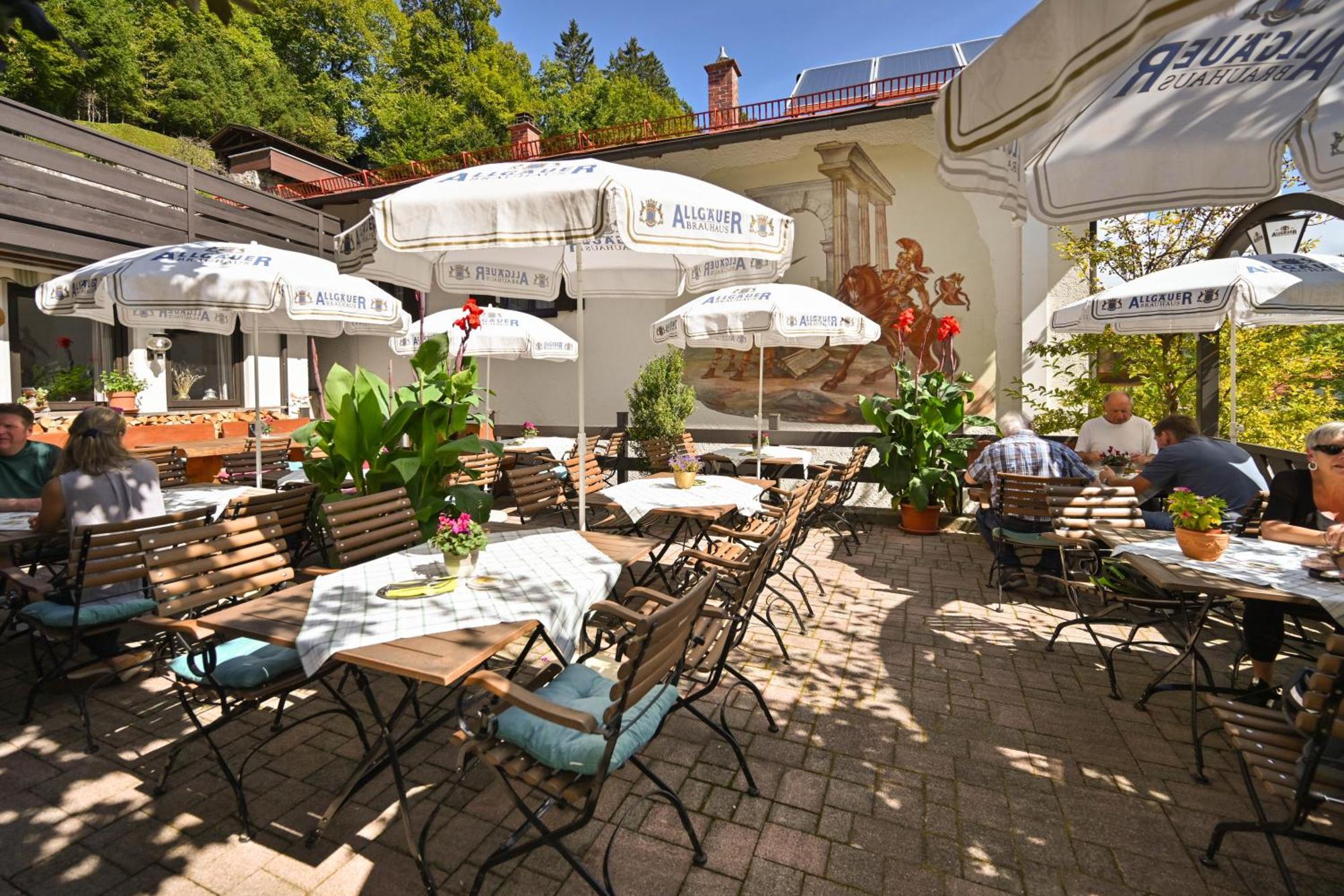 Hotel Restaurant Fruehlingsgarten Füssen Eksteriør bilde